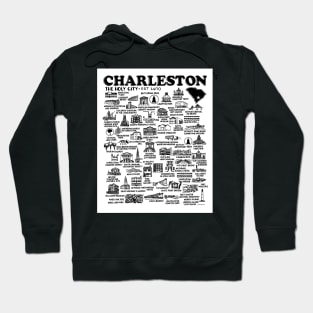 Charleston Map Hoodie